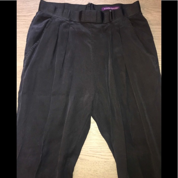 La Petite Francsise Black Pleated Pants Size 38 - Picture 1 of 7